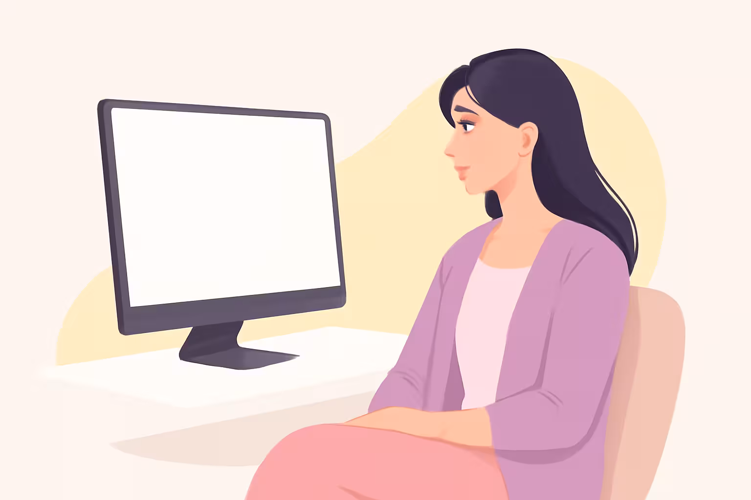Step-by-step website builder illustration for beginners